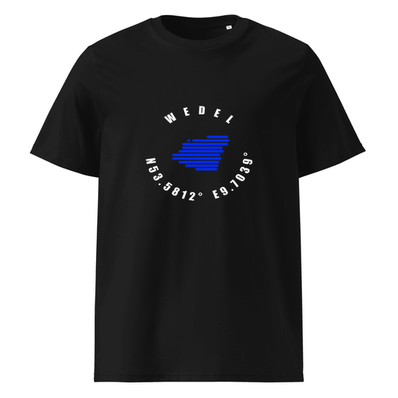 Unisex T-Shirt aus Bio-Baumwolle für Wedel