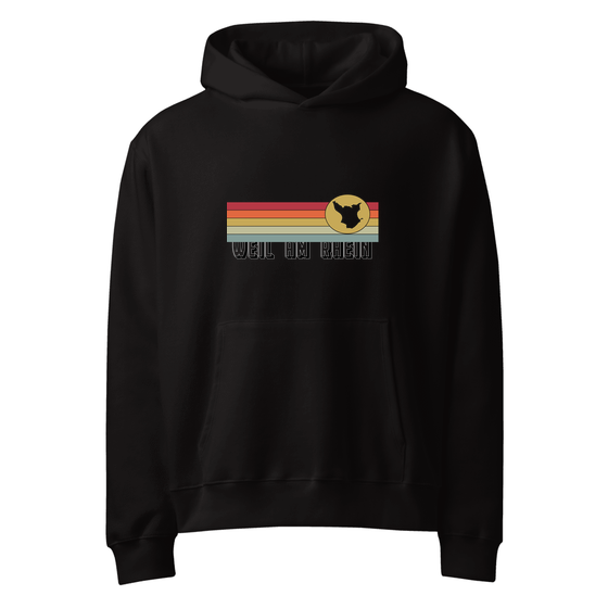 Schwerer Oversized Hoodie für Weil am Rhein