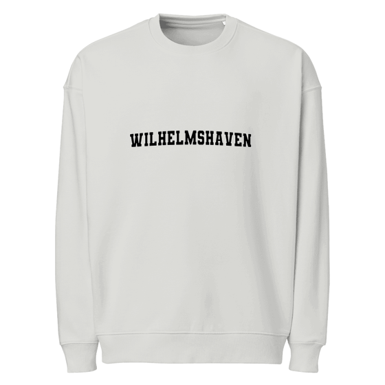 Oversized Unisex Bio-Pullover für Wilhelmshaven